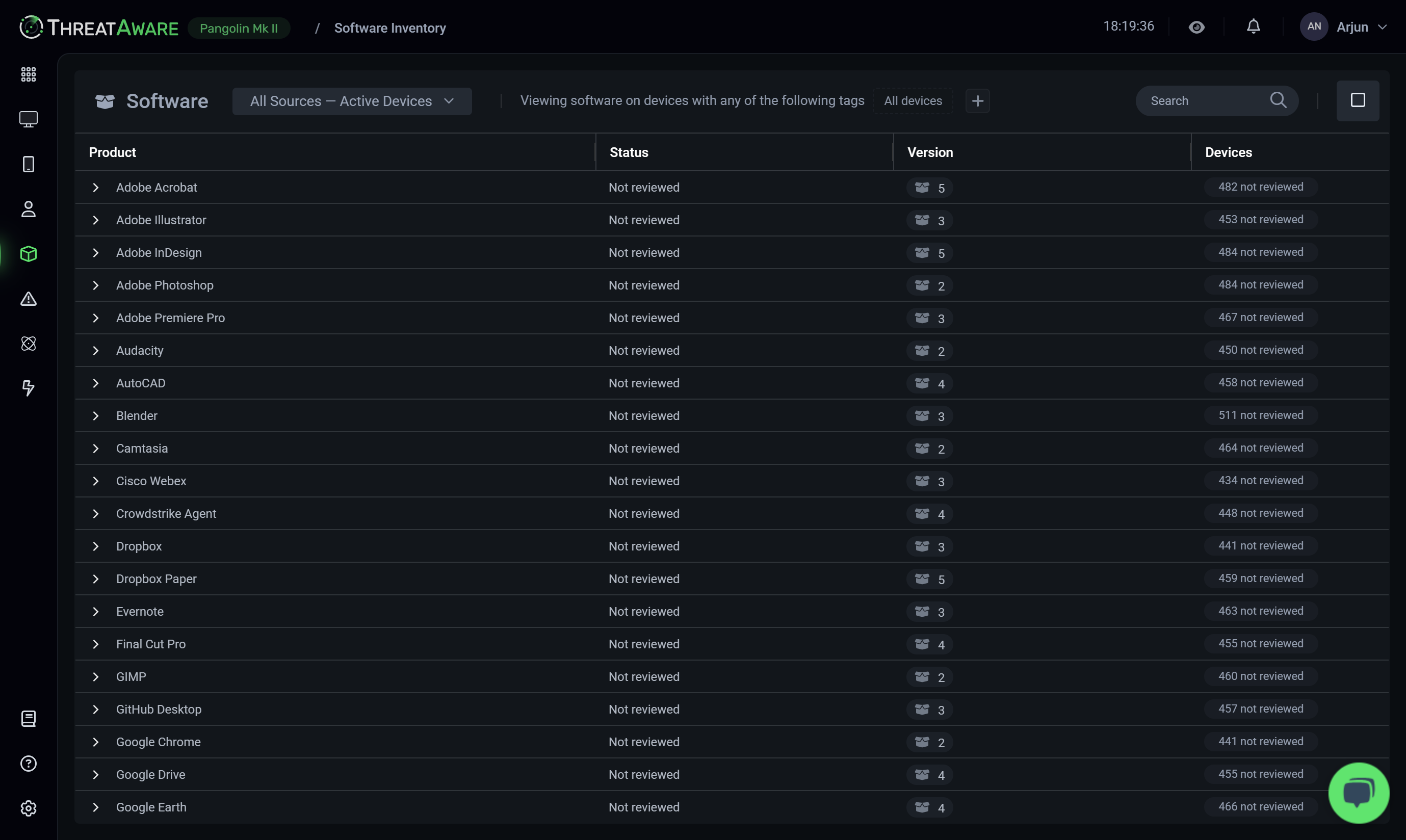 Software Inventory