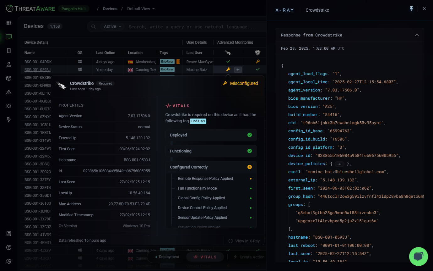 Advanced Search & X-Ray View